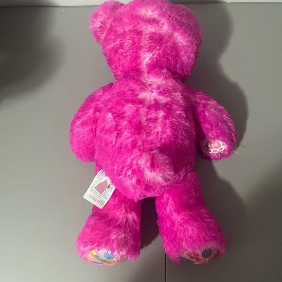 Build-A-Bear Workshop Candy Pop Pink Bear Plush Toy 2018 - Picture 9 of 11